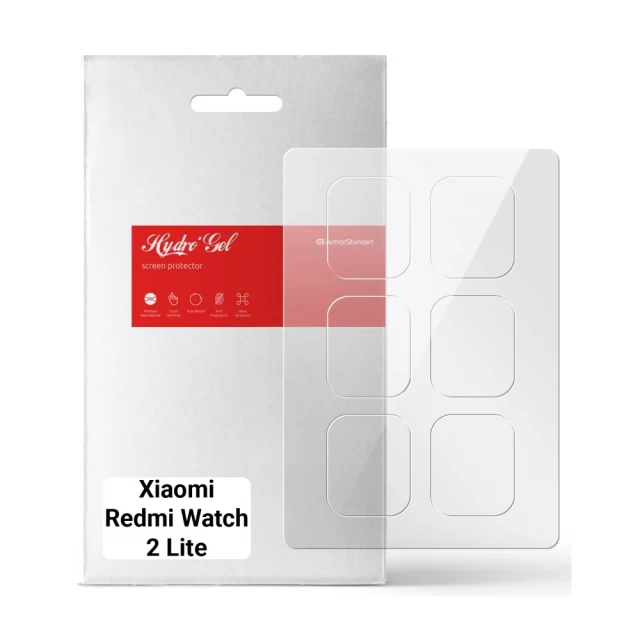 Защитная пленка ARM для Xiaomi Redmi Watch 2 Lite Transparent (6 Pack) (ARM65866)