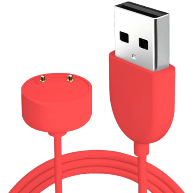 Зарядний кабель ARM для Xiaomi Mi Band 7 | 6 | 5 Red (ARM65668)