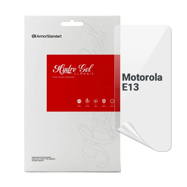 Защитная пленка ARM для Motorola Moto E13 Transparent (ARM66214)