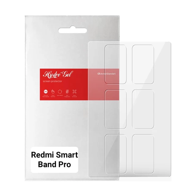 Защитная пленка ARM для Redmi Smart Band Pro Transparent (6 Pack) (ARM63820)