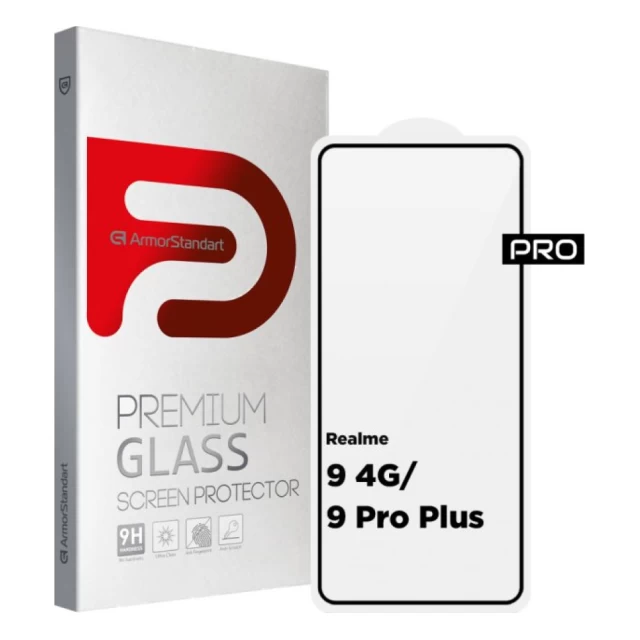 Защитное стекло ARM Pro для Realme 9 4G | 9 Pro Plus (ARM62345)