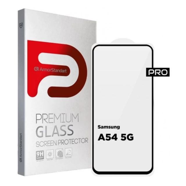 Захисне скло ARM Pro для Samsung Galaxy A54 5G (A546) Black (ARM66208)