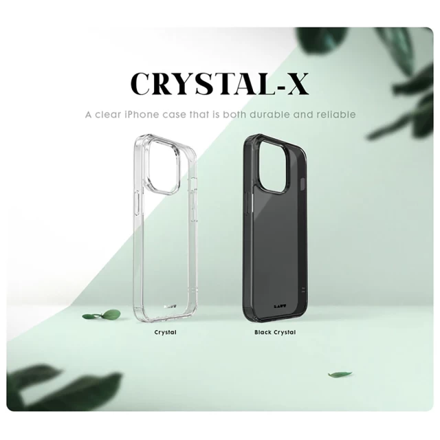 Чохол LAUT CRYSTAL-X для iPhone 14 Pro Black Crystal (L_IP22B_CX_UB)