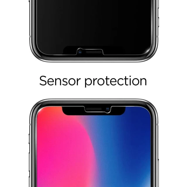 Защитное стекло Spigen AlignMaster для iPhone 11 Pro Clear (AGL00113)