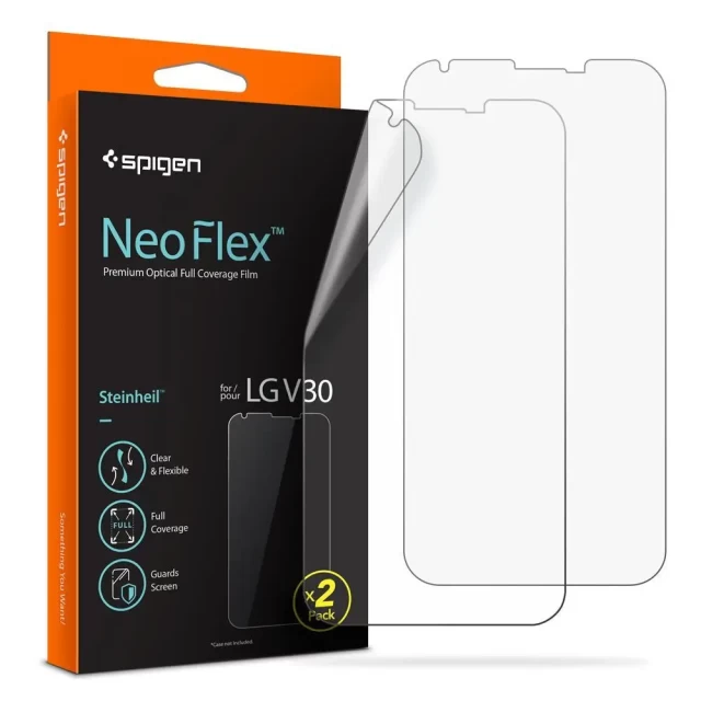 Защитная пленка Spigen Neo Flex HD для LG V30 Clear (A25FL22361)