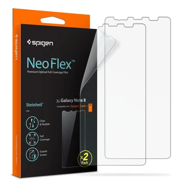 Захисна плівка Spigen Neo Flex для Samsung Galaxy Note 8 Clear (587FL22104)