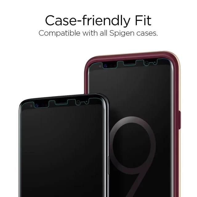 Захисна плівка Spigen Neo Flex (2 pack) для Samsung Galaxy S9 Plus Clear (593FL22902)