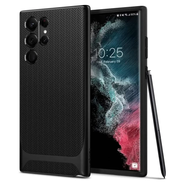 Чехол Spigen Neo Hybrid для Samsung Galaxy S22 Ultra Matte Black (ACS03925)
