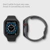 Чохол і ремінець Spigen Liquid Air Pro для Apple Watch 44mm Black (AMP02007)