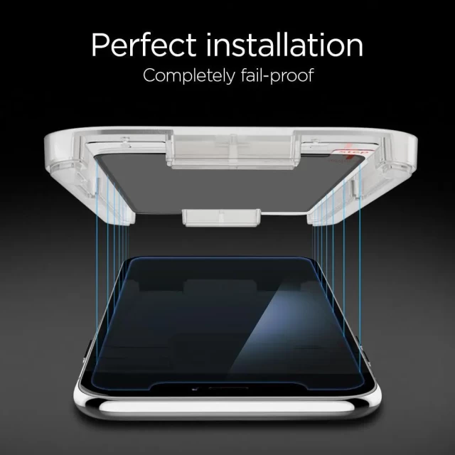 Защитное стекло Spigen Glas.tR EZ FIT Privacy (2 pack) для iPhone 11 Pro Max | XS Max Privacy (065GL25688)