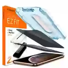 Захисне скло Spigen Glas.tR EZ FIT Privacy (2 pack) для iPhone 11 Pro Max | XS Max Privacy (065GL25688)