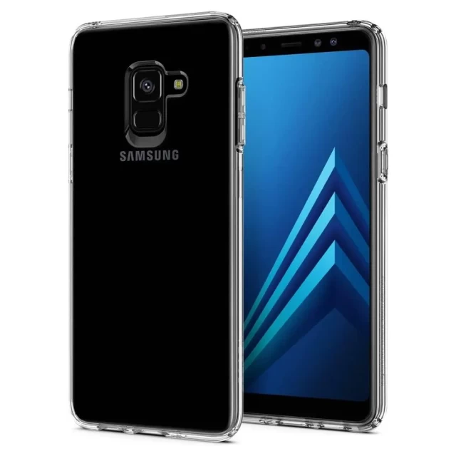 Чохол Spigen Liquid Crystal для Samsung Galaxy A8 2018 Clear (590CS22748)