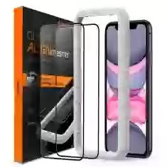 Захисне скло Spigen Glas.tR AlignMaster (2 pack) для iPhone 11 | XR Black (AGL00252)