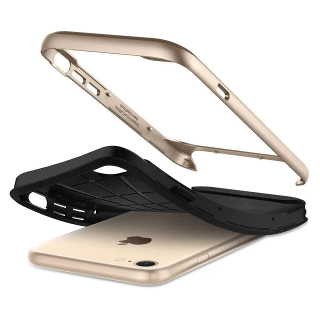 Чохол Spigen Neo Hybrid Herringbone для iPhone SE 2020/2022 | 8 | 7 Champagne Gold (054CS22201)