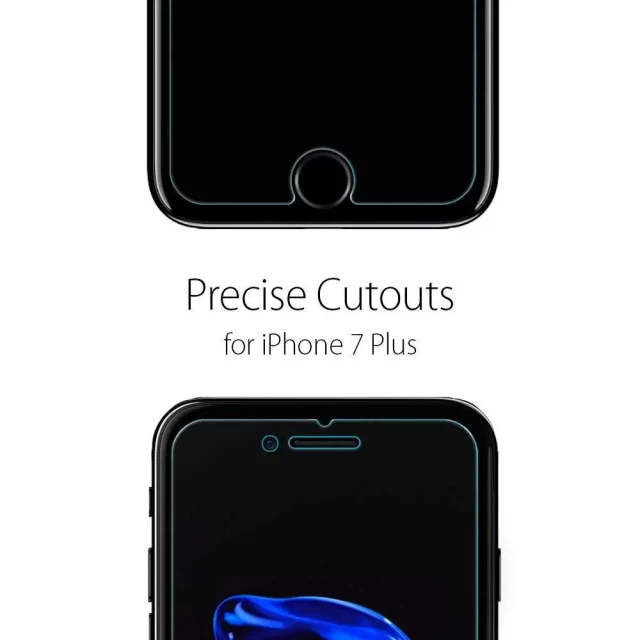Защитное стекло Spigen Screen Protector (2 pack) для iPhone 8 Plus | 7 Plus Clear (043GL20803)