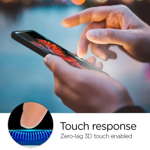 Защитное стекло Spigen Glass tR EZ Fit (2 pack) для iPhone SE 2020/2022 | 8 | 7 Clear (054GL22382)