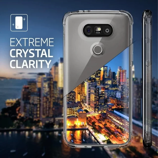 Чохол Spigen Crystal Shell для LG G5 Dark Crystal (A18CS20134)