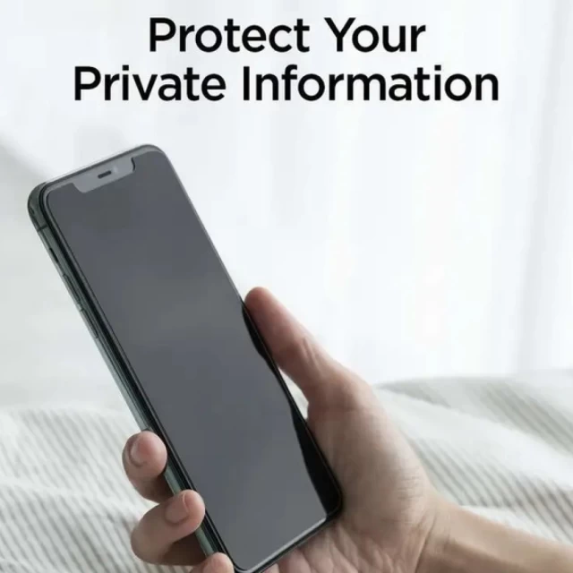 Защитное стекло Spigen Glas.tR EZ FIT Privacy для iPhone 11 Pro Max | XS Max Privacy (AGL00095)