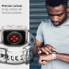 Чехол и ремешок Spigen Liquid Crystal Pro для Apple Watch 45mm | 44mm Crystal (ACS02006)