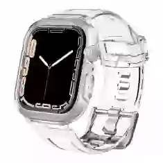 Чохол і ремінець Spigen Liquid Crystal Pro для Apple Watch 45mm | 44mm Crystal (ACS02006)