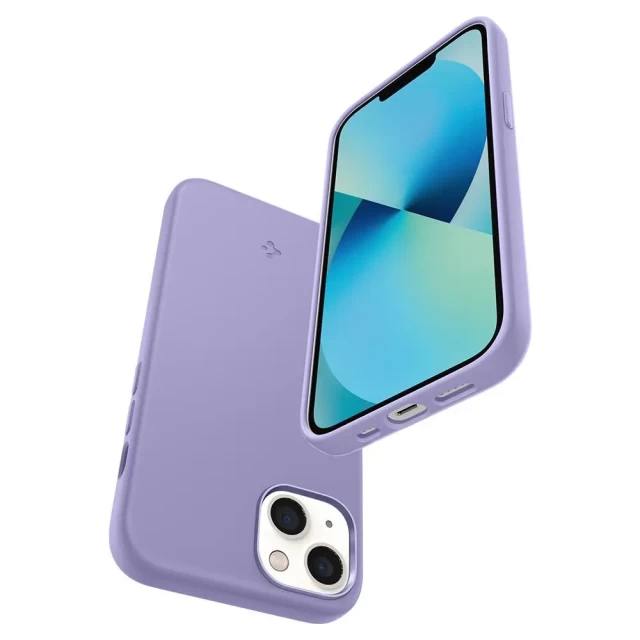 Чехол Spigen Silicone Fit для iPhone 13 Iris Purple (ACS03551)