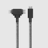 Кабель Native Union Belt Cable Universal USB-C to USB-C/Lightning 1.5 m Zebra (BELT-CCL-ZEB-NP)
