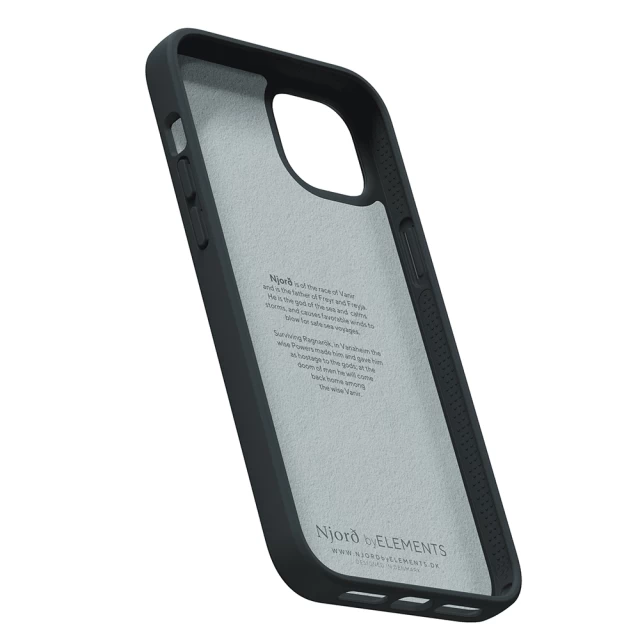 Чохол Elements Suede Comfort Plus Case для iPhone 14 Plus Black (NA42CM00)