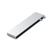 USB-хаб Satechi Aluminum Slim Adapter Pro Hub USB-C to 2xUSB-A/2xUSB-C/HDMI/SD/micro SD Silver (ST-HUCPHSS)