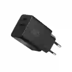 Мережевий зарядний пристрій Native Union FC/PD 35W 2xUSB-C Black (FAST-PD35-BLK-EU)
