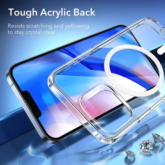 Чохол ESR Classic Hybrid Halolock для iPhone 13 Pro Max Crystal Clear with MagSafe