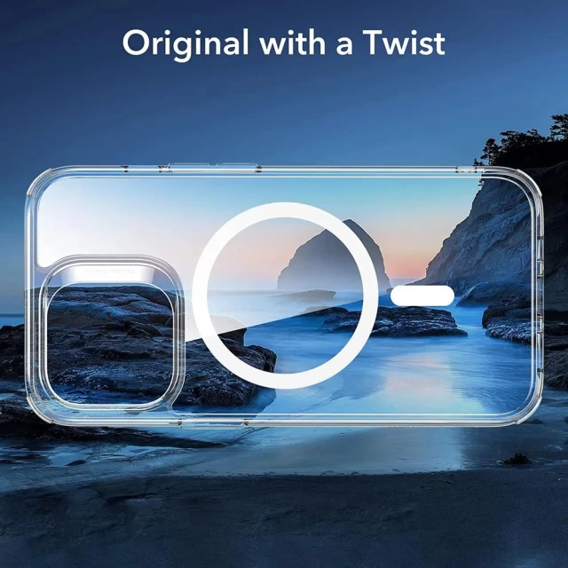Чехол ESR Classic Hybrid Halolock для iPhone 13 Pro Max Crystal Clear with MagSafe