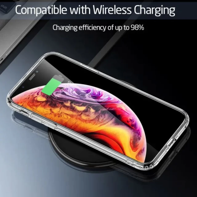 Чехол ESR Mimic Tempered Glass для iPhone XS Max Black (4894240071304)