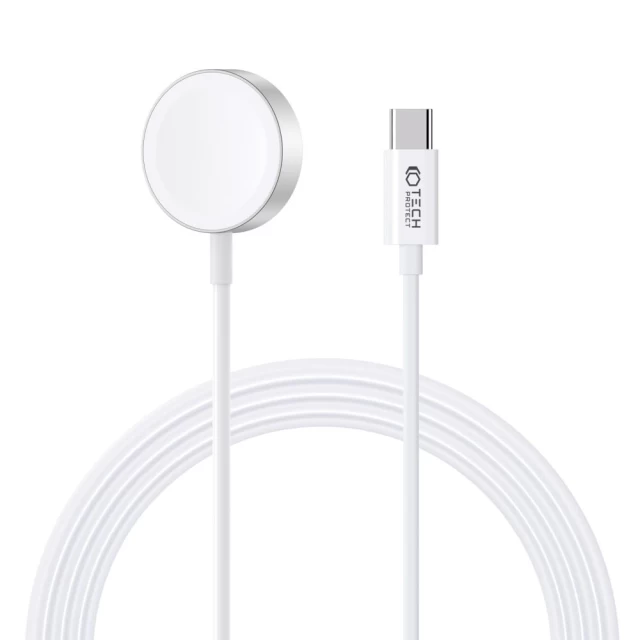 Зарядный кабель Tech-Protect UltraBoost USB-C 1.2m для Apple Watch White (9490713932704)