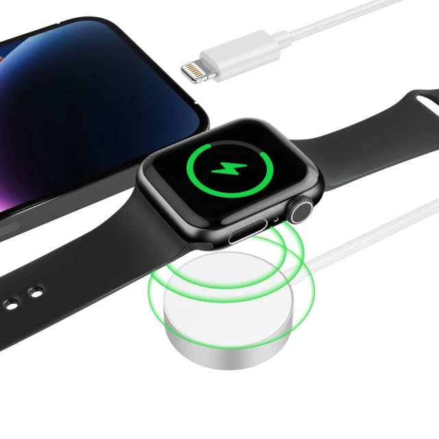 Кабель Tech-Protect UltraBoost Lightning | USB-A | Apple Watch 1.5m White (9490713932780)
