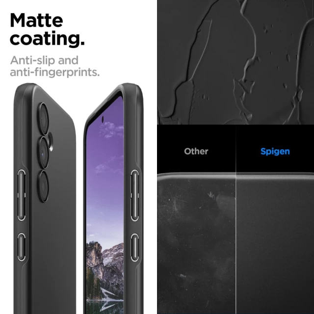 Чохол Spigen Thin Fit для Samsung Galaxy A54 5G Black (ACS05883)