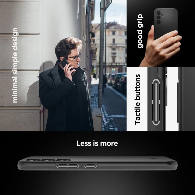 Чохол Spigen Thin Fit для Samsung Galaxy A54 5G Black (ACS05883)