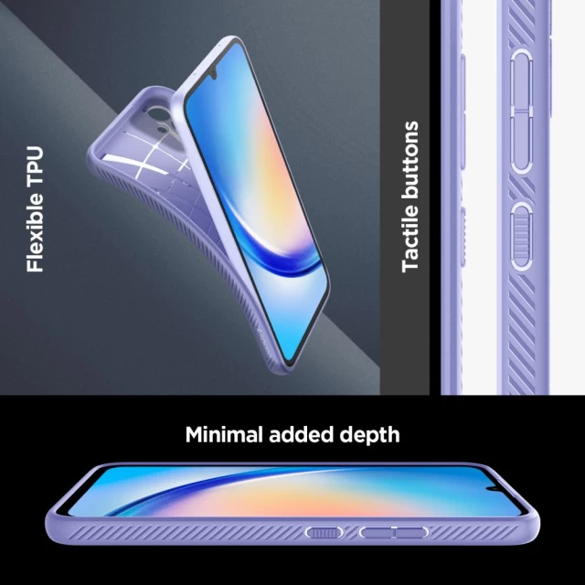 Чехол Spigen Liquid Air для Samsung Galaxy A34 5G Awesome Violet (ACS06104)