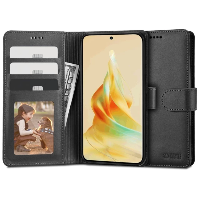 Чохол Tech-Protect Wallet для Oppo Reno 8T Black (9490713933428)