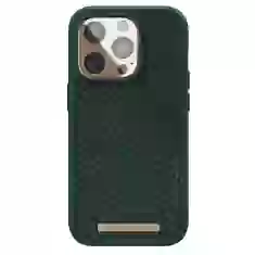 Чехол Elements Njord Salmon Leather Case для iPhone 14 Pro Green with MagSafe (NA43SL02)