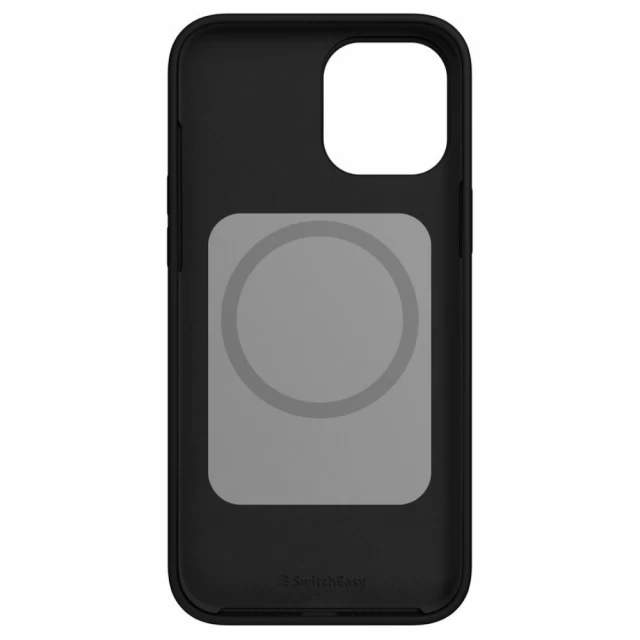 Чохол Switcheasy MagSkin (MFM) для iPhone 12 Pro Max Black with MagSafe (GS-103-179-224-11)