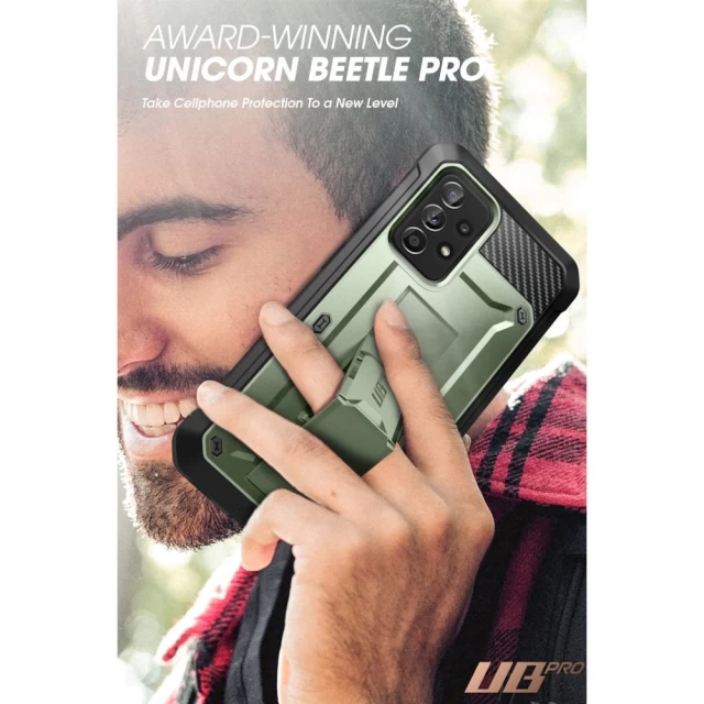 Чохол і захисне скло Supcase Unicorn Beetle Pro для Samsung Galaxy A53 5G (A536) Guldan (843439118195)