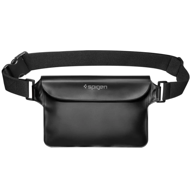 Водонепроницаемый чехол Spigen A620 Universal Waterproof Waist Bag (2 Pack) 22 x 15cm Black (AMP04531)
