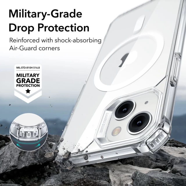 Чохол ESR Air Armor Halolock для iPhone 14 Plus Clear with MagSafe (4894240161364)