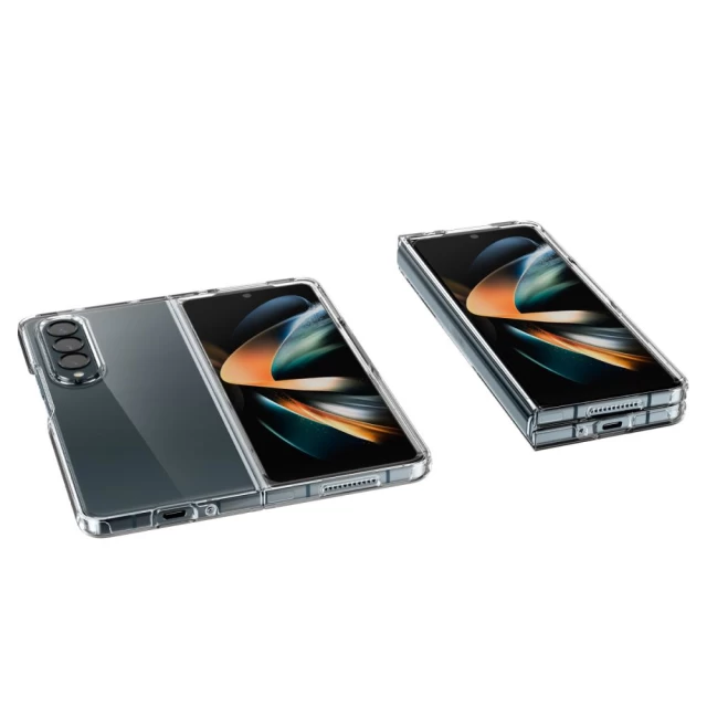 Чехол Spigen Crystal Hybrid для Samsung Galaxy Fold4 (F936) Crystal Clear (ACS05101)