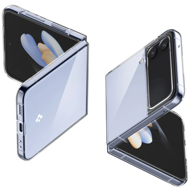 Чехол Spigen AirSkin для Samsung Galaxy Flip4 (F721) Crystal Clear (ACS05112)