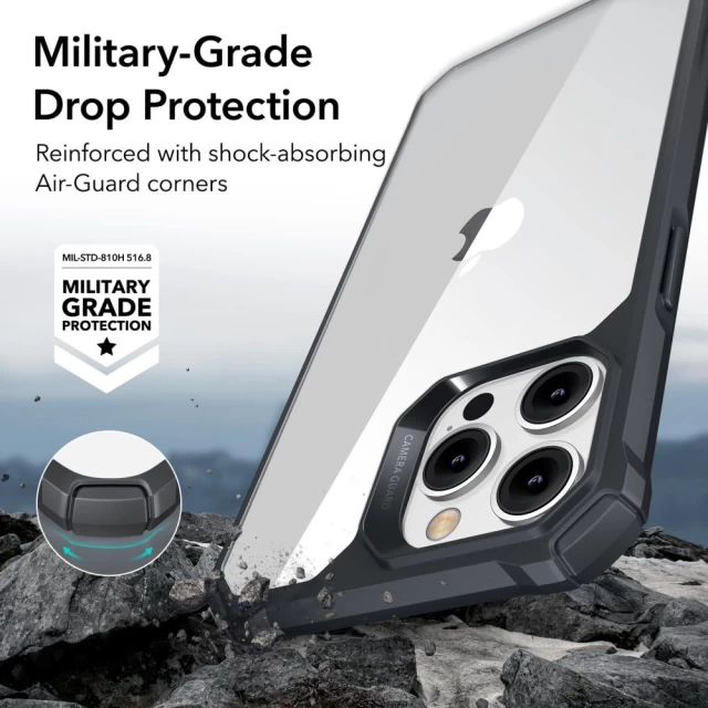 Чохол ESR Air Armor для iPhone 14 Pro Max Clear Black (4894240161517)
