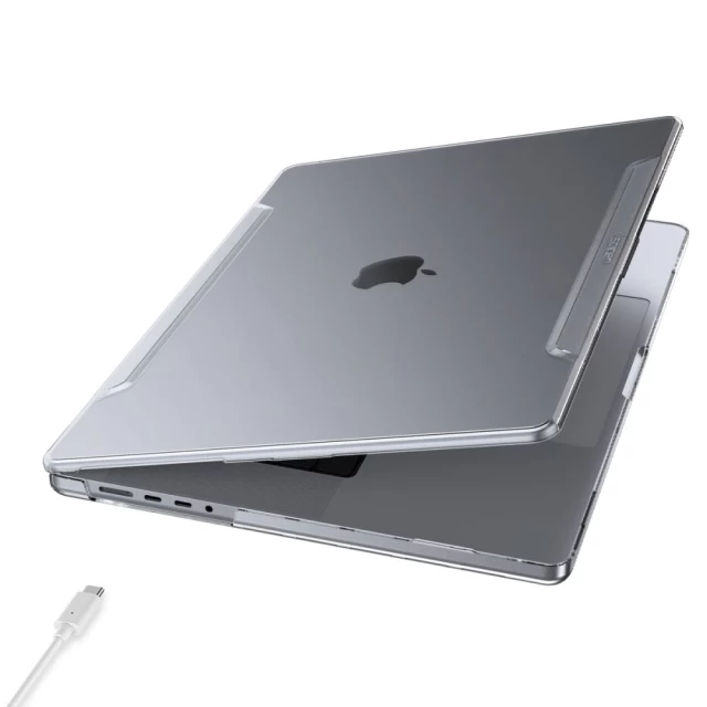 Чехол Spigen Thin Fit для Macbook Pro 16 2021 | 2022 | 2023 Crystal Clear (ACS04210)