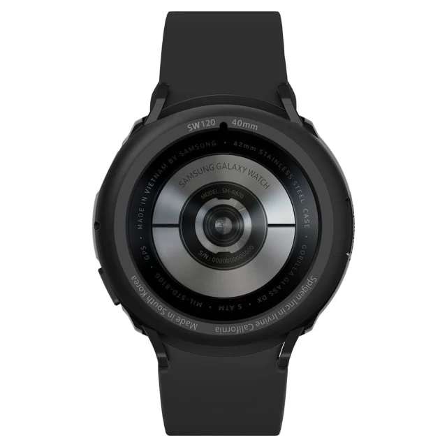 Чохол Spigen Liquid Air для Samsung Galaxy Watch 4 | 5 40 mm Matte Black (ACS05396)