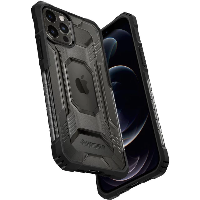 Чохол Spigen Nitro Force для iPhone 12 Pro Max Matte Black (ACS02636)