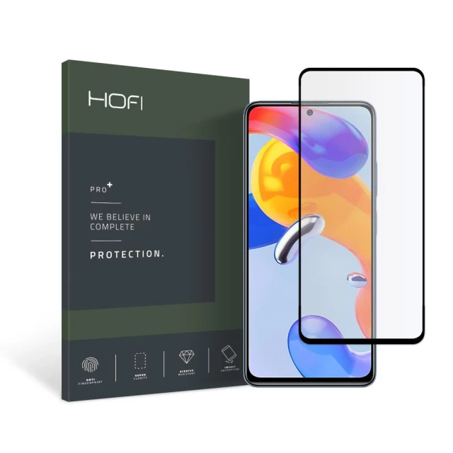 Захисне скло Hofi Glass Pro+ для Xiaomi Redmi Note 11 Pro | 11 Pro 5G Black (9589046920790)